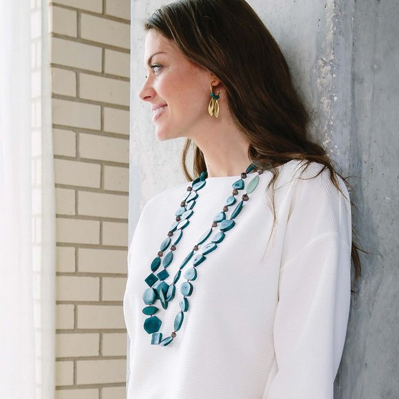 Noonday Collection Skyward Tagua Necklace - Picture 2 of 4